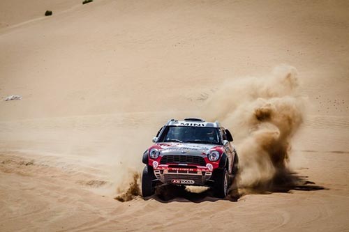 الإماراتي بن فيصل سادساً باليوم الأخير من رالي المغرب