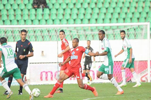 تقديم موعد مباراة ديربي الدار البيضاء‎