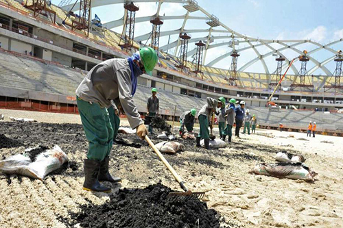 وفاة عامل بريطاني في موقع تجديد ملعب لمونديال قطر