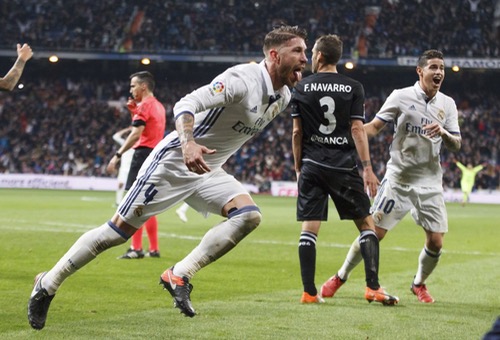 زيدان: راموس قائدنا وهو "روح ريال مدريد" ودائما ما يبرهن على ذلك
