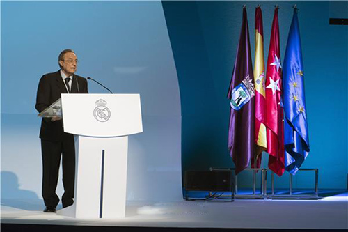 بيريز بلا منافس على رئاسة ريال مدريد