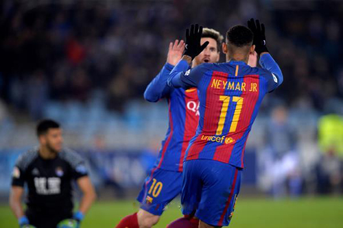 نيمار يتحدث عن مستقبل ميسي مع برشلونة