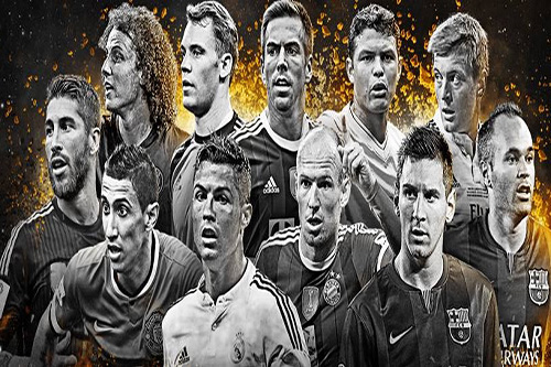 55 لاعبًا يتنافسون على التواجد في أفضل تشكيلة بالعالم
