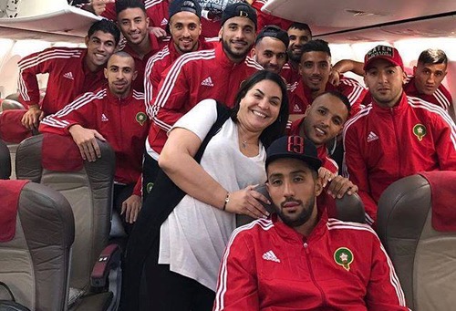21 أمنيا غابونيا يحرسون بعثة "أسود الأطلس" أثناء إقامتهم في بيتام