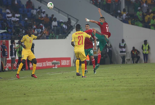 فجر أحسن لاعب في مباراة المغرب والطوغو