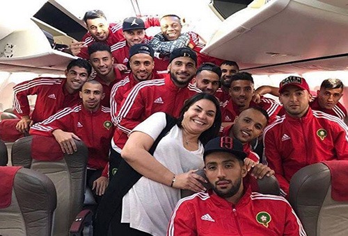 الفريق الوطني يصل المغرب في الرابعة عصرا
