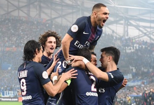 الـ PSG يواصل ملاحقة موناكو في صدارة الدوري الفرنسي بانتصار ساحق على مارسيليا