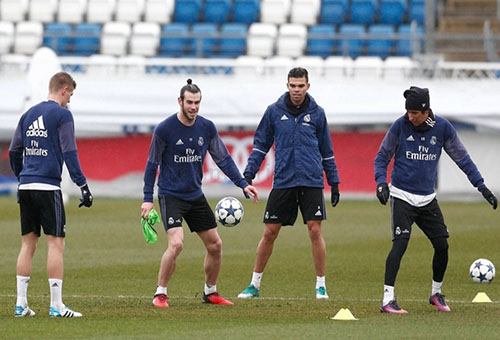 غاريث بيل يعود لتدريبات ريال مدريد