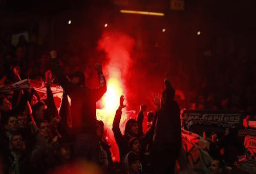سانت إيتيان ينتظر عقوبة الاتحاد الأوروبي بسبب جماهيره