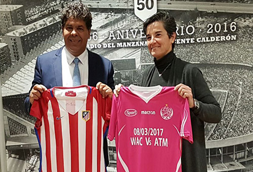 إلغاء ودية أتليتكو مدريد والوداد بسبب إضراب الملاحة الفرنسية