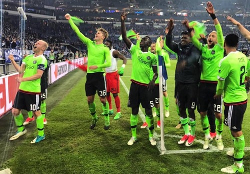 أجاكس وسيلتا فيغو يتأهلان لنصف نهائي "يوروبا ليغ"