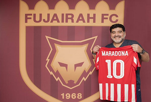 مارادونا: الفجيرة مشروعي.. وهناك من خدعني في الوصل