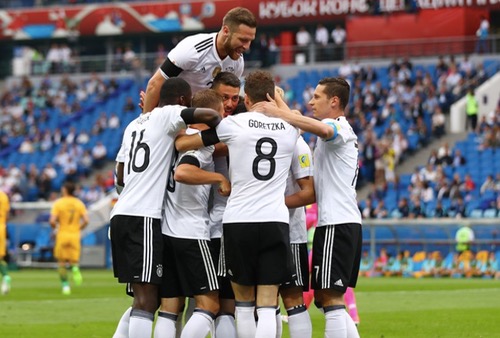 ألمانيا تستهل مشوراها في كأس القارات بالفوز على أستراليا