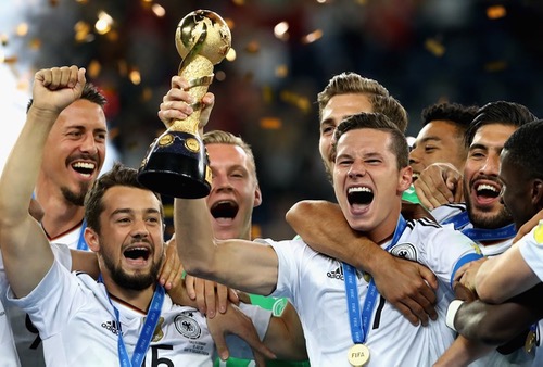 "شباب ألمانيا" يكسبون الرهان ويقودون منتخب الماكينات للتتويج بكأس القارات