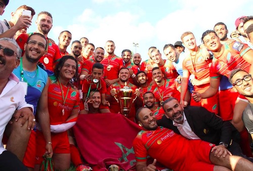 الريكبي المغربي يستعيد مكانته ضمن المجموعة الافريقية الأولى في طريق بلوغ مونديال 2019