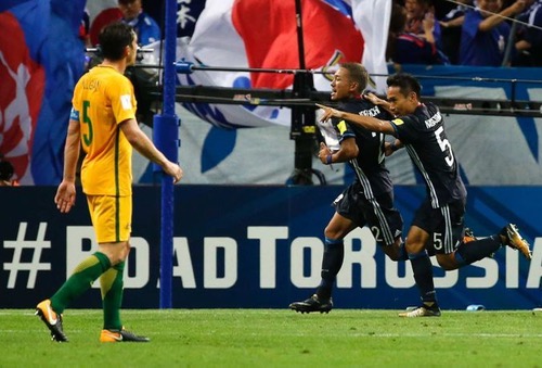 اليابان تصعد رسميا لمونديال روسيا بعد فوز مثير على أستراليا