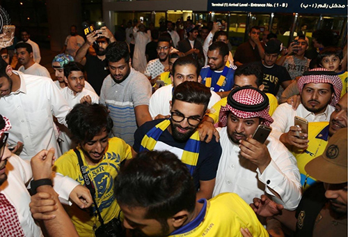 فوزير يكشف عن شعوره بعد الانتقال للنصر‎