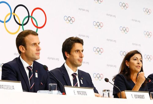 ماكرون: فوز باريس بتنظيم أولمبياد 2024 غير محسوم