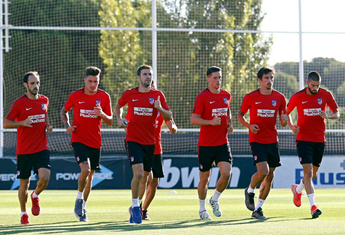 أتلتيكو مدريد يعود للمران بعد التعادل أمام جيرونا