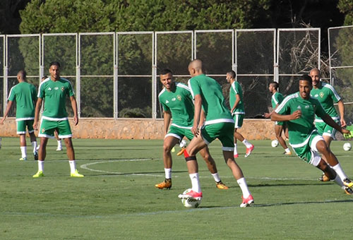 المُنتخب يُجري 3 حِصص مُكتمل الصّفوف