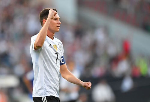 دراكسلر يدخل أساسيا مع ألمانيا أمام النرويج