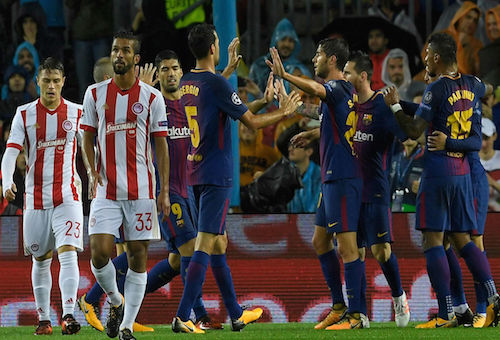 برشلونة يحل ضيفا على أولمبياكوس في لقاء عودة فالفيردي إلى أثينا