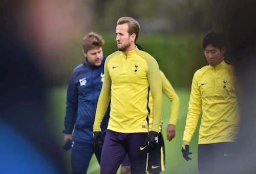 كين يظهر في تحضيرات توتنهام لمواجهة ريال مدريد
