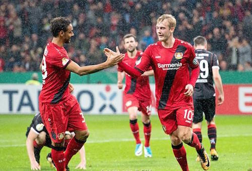باير ليفركوزن يصعد بسهولة إلى ثمن نهائي كأس ألمانيا