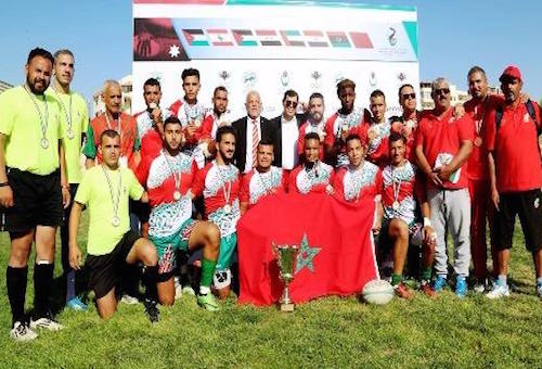 المنتخب المغربي يتوج بالبطولة العربية للريغبي