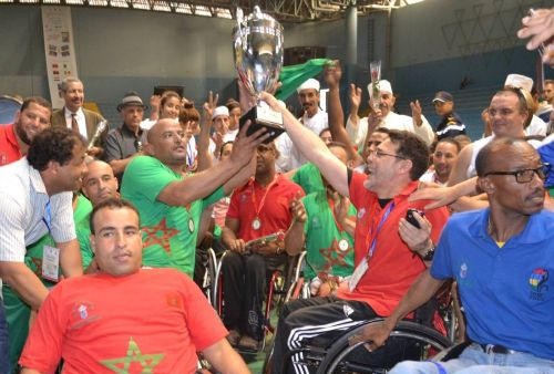 مُنتخب السلة يَهزم الجزائر ويَفوز بكأس إفريقيا للكراسي المتحركة ويتأهل لكأس العالم
