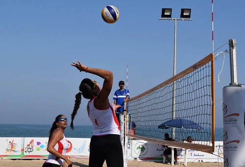 المنتخب النسوي يحرز لقب الدورة السادسة عشرللبطولة العربية للكرة الشاطئية