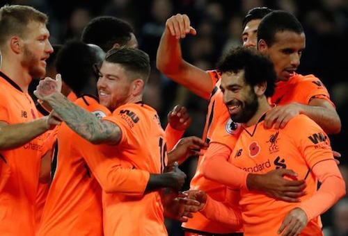 صلاح "يتوهج" في اكتساح ليفربول لوست هام