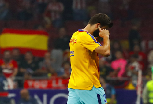 برشلونة يستأنف ضد إنذاري بيكيه وسواريز