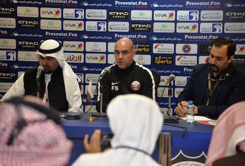 مدرب قطر: جاهزون لتقديم مباراة قوية أمام العراق