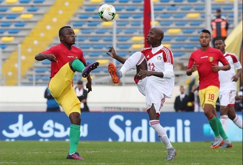 المنتخب السوداني يحقق فوزا عسيرا على غينيا في بطولة إفريقيا للمحليين بالمغرب
