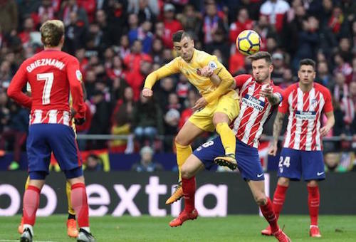 جيرونا يُعرقل أتلتيكو مدريد لصالح برشلونة