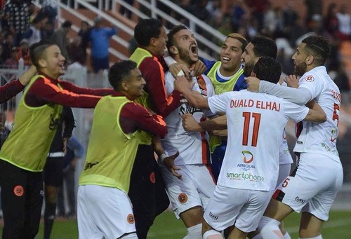 النهضة البركانية يهزم ضيفه النادي الإفريقي التونسي بثلاثية في كأس "الكاف"‎