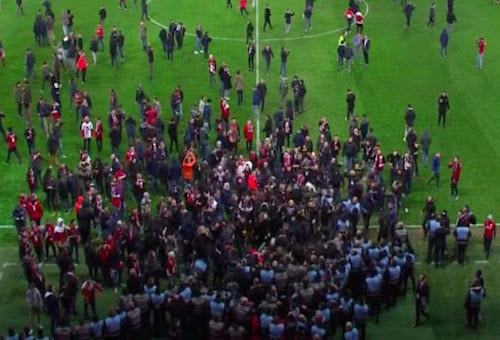 رابطة الدوري الفرنسي تحقق في واقعة ليل ومونبلييه