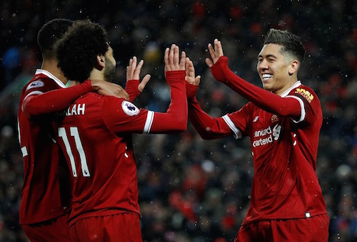 صلاح يقود ليفربول "لغزو الرومان" بخماسية والاقتراب من نهائي دوري أبطال أوروبا