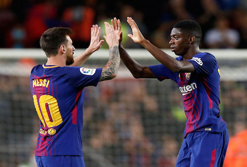 ديمبلي يرد الدين لبرشلونة بعد كابوس الإصابات