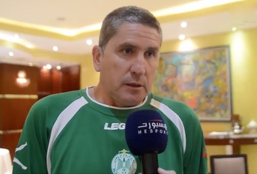 غاريدو لهسبورت: ثَقافة الرجاء لا تعترِف إلا بالمُنافسة على كأس "كاف"