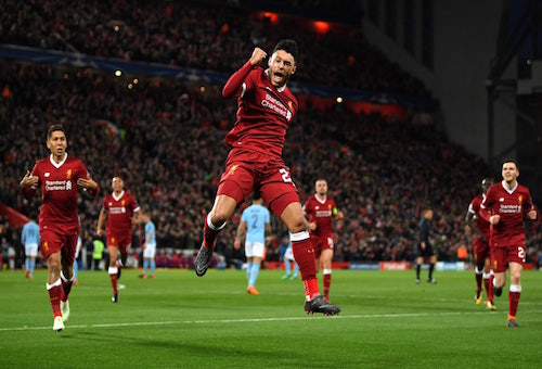 ليفربول يضرب مانشستر سيتي بثلاثية وبرشلونة يجتاز روما برباعية في دوري الأبطال