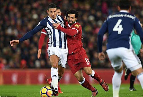 وست بروميتش "يعاقب" ليفربول في مباراة تاريخية لصلاح في الدوري الإنجليزي