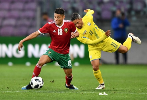 "أسود الأطلس" يتعادلون سلبيا أمام أوكرانيا استعدادا لمونديال روسيا‎