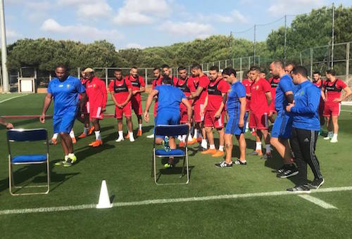 المنتخب يبدأ استعداداته لودية إستونيا‎
