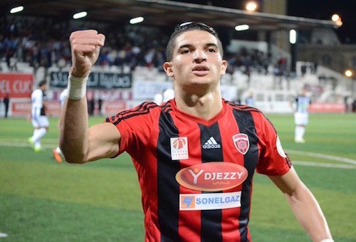 مهاجم الاتحاد الجزائري يشكر جماهير الوداد‎