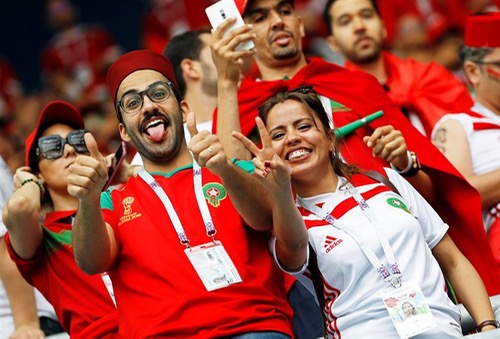 27 ألف مغربي دخلوا روسيا لتشجيع المنتخب في "المونديال" و3 آلاف قاطن