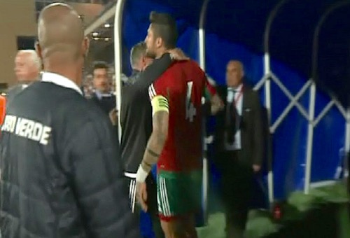 "هسبورت" تكشف كواليس شجار داكوستا وهيفتي وسط مباراة المغرب وإيران