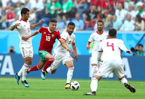 أمين حارث يحقق رقما مميزا في كأس العالم
