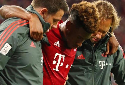 كومان يغيب عن الملاعب 3 أشهر للإصابة